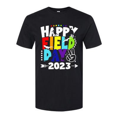 Happy Field Days School Trips Just Here for Dinosaur Student Softstyle® CVC T-Shirt