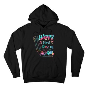 Happy First Day Of School Summers Out For School Hoodie