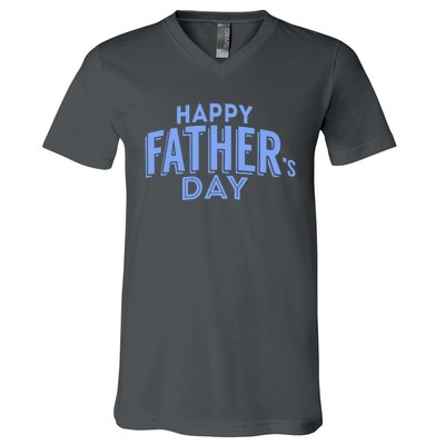 Happy Father's Day Gift For Dad V-Neck T-Shirt