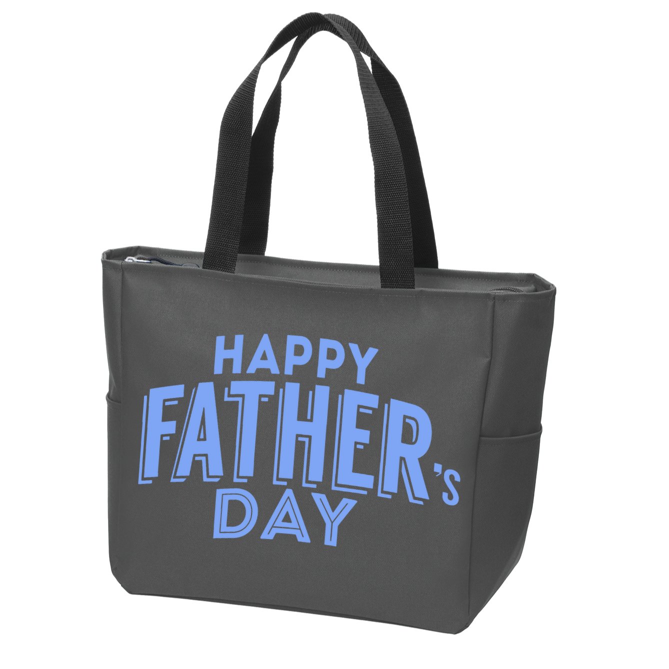Happy Father's Day Gift For Dad Zip Tote Bag
