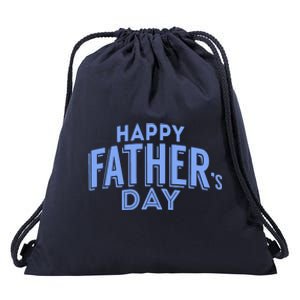 Happy Father's Day Gift For Dad Drawstring Bag