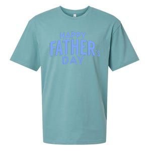 Happy Father's Day Gift For Dad Sueded Cloud Jersey T-Shirt