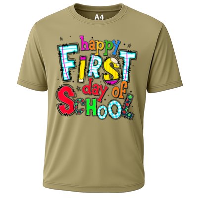 Happy First Day Of School Gifts Students Teachers Performance Shirt