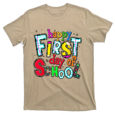 Happy First Day Of School Gifts Students Teachers T-Shirt