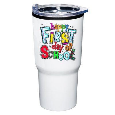 Happy First Day Of School Gifts Students Teachers Tumbler