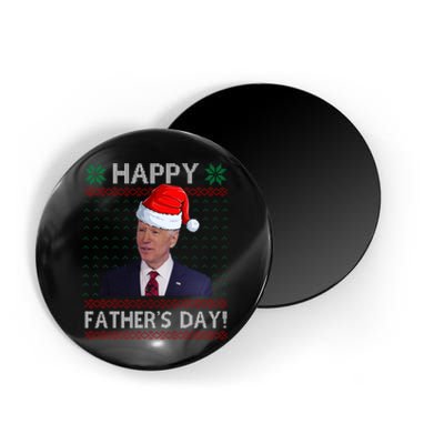 Happy Father's Day Funny Joe Biden Christmas Joke Magnet