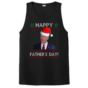 Happy Father's Day Funny Joe Biden Christmas Joke PosiCharge Competitor Tank