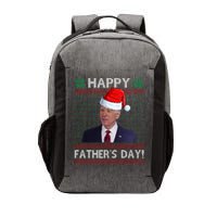 Happy Father's Day Funny Joe Biden Christmas Joke Vector Backpack