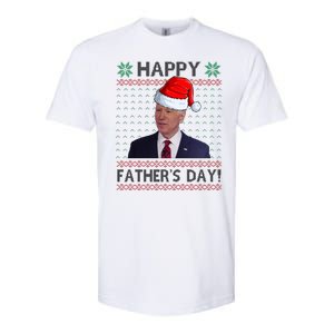 Happy Father's Day Funny Joe Biden Christmas Joke Softstyle CVC T-Shirt