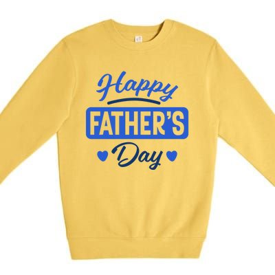 Happy Father's Day Gift Premium Crewneck Sweatshirt