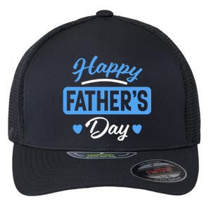 Happy Father's Day Gift Flexfit Unipanel Trucker Cap