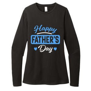 Happy Father's Day Gift Womens CVC Long Sleeve Shirt