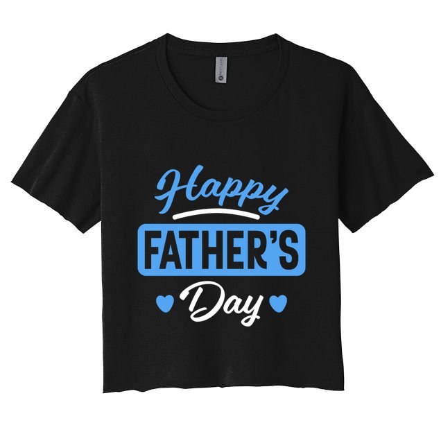Happy Father's Day Gift Crop Top