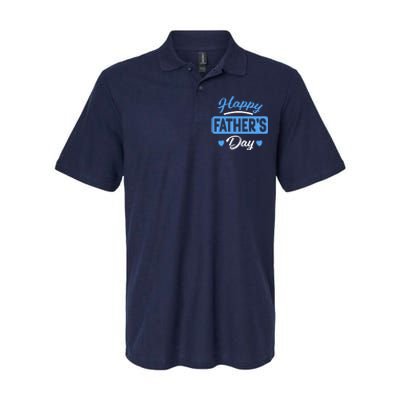 Happy Father's Day Gift Softstyle Adult Sport Polo