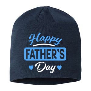 Happy Father's Day Gift Sustainable Beanie