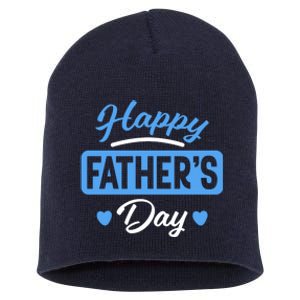 Happy Father's Day Gift Short Acrylic Beanie