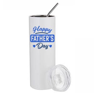 Happy Father's Day Gift Stainless Steel Tumbler