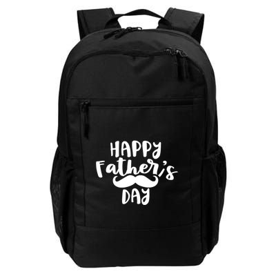 Happy Father's Day Mustache Backpack