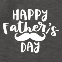 Happy Father's Day Mustache Vector Backpack