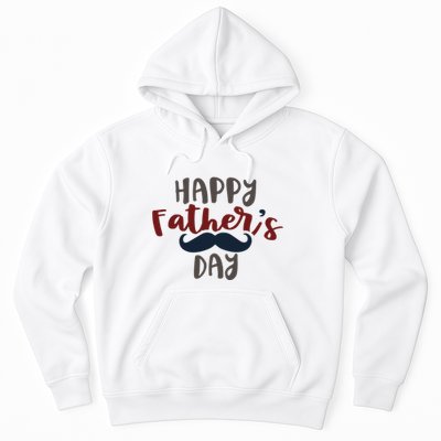 Happy Father's Day Mustache Hoodie