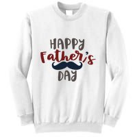 Happy Father's Day Mustache Sweatshirt