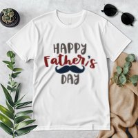 Happy Father's Day Mustache Premium T-Shirt