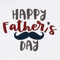 Happy Father's Day Mustache Premium T-Shirt