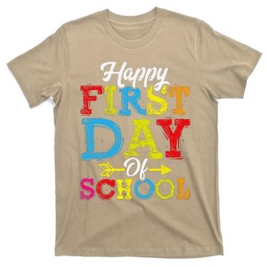 Happy First Day Of School Teacher Students T-Shirt