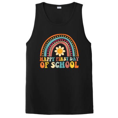 Happy First Day Of School For Teachers Kids Back To School PosiCharge Competitor Tank