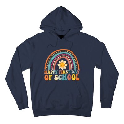 Happy First Day Of School For Teachers Kids Back To School Hoodie