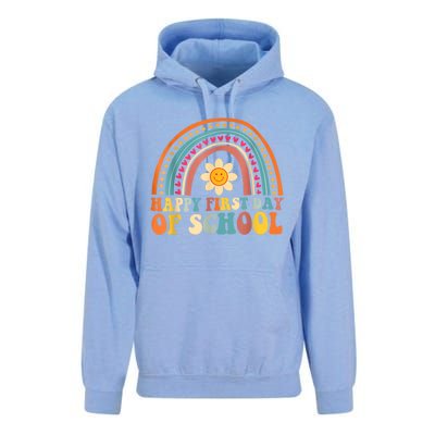 Happy First Day Of School For Teachers Kids Back To School Unisex Surf Hoodie