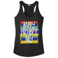 Happy FatherS Day Daddy For Dad Son Daughter Ladies PosiCharge Competitor Racerback Tank