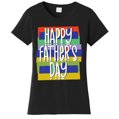 Happy FatherS Day Daddy For Dad Son Daughter Women's T-Shirt