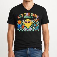 Happy Field Day 2025 Bruh Let The Games Begin Field Trip V-Neck T-Shirt
