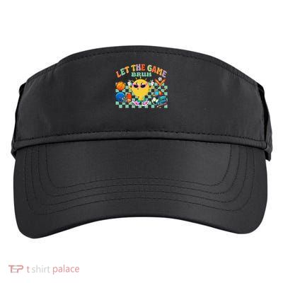 Happy Field Day 2025 Bruh Let The Games Begin Field Trip Adult Drive Performance Visor
