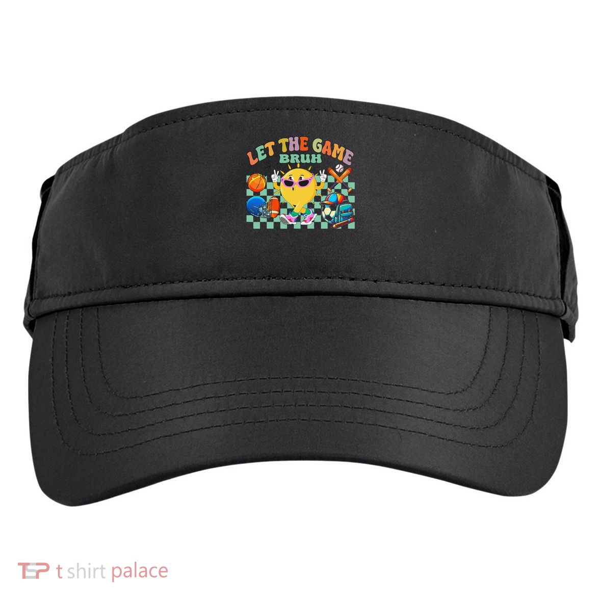 Happy Field Day 2025 Bruh Let The Games Begin Field Trip Adult Drive Performance Visor