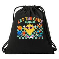 Happy Field Day 2025 Bruh Let The Games Begin Field Trip Drawstring Bag