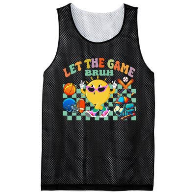 Happy Field Day 2025 Bruh Let The Games Begin Field Trip Mesh Reversible Basketball Jersey Tank