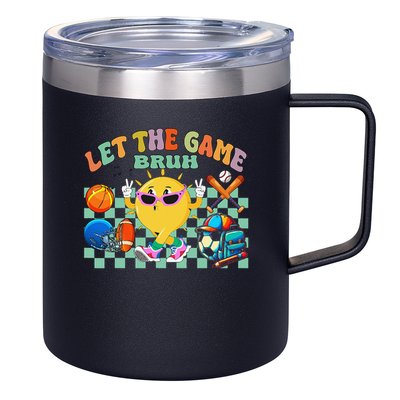 Happy Field Day 2025 Bruh Let The Games Begin Field Trip 12oz Stainless Steel Coffee Mug
