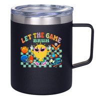 Happy Field Day 2025 Bruh Let The Games Begin Field Trip 12oz Stainless Steel Coffee Mug