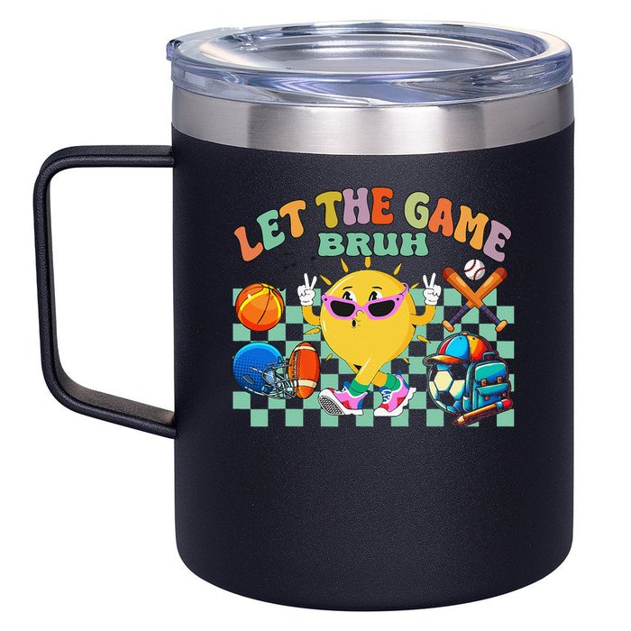 Happy Field Day 2025 Bruh Let The Games Begin Field Trip 12oz Stainless Steel Coffee Mug
