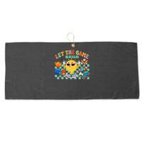 Happy Field Day 2025 Bruh Let The Games Begin Field Trip Large Microfiber Waffle Golf Towel