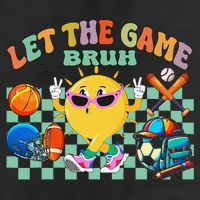 Happy Field Day 2025 Bruh Let The Games Begin Field Trip Large Microfiber Waffle Golf Towel