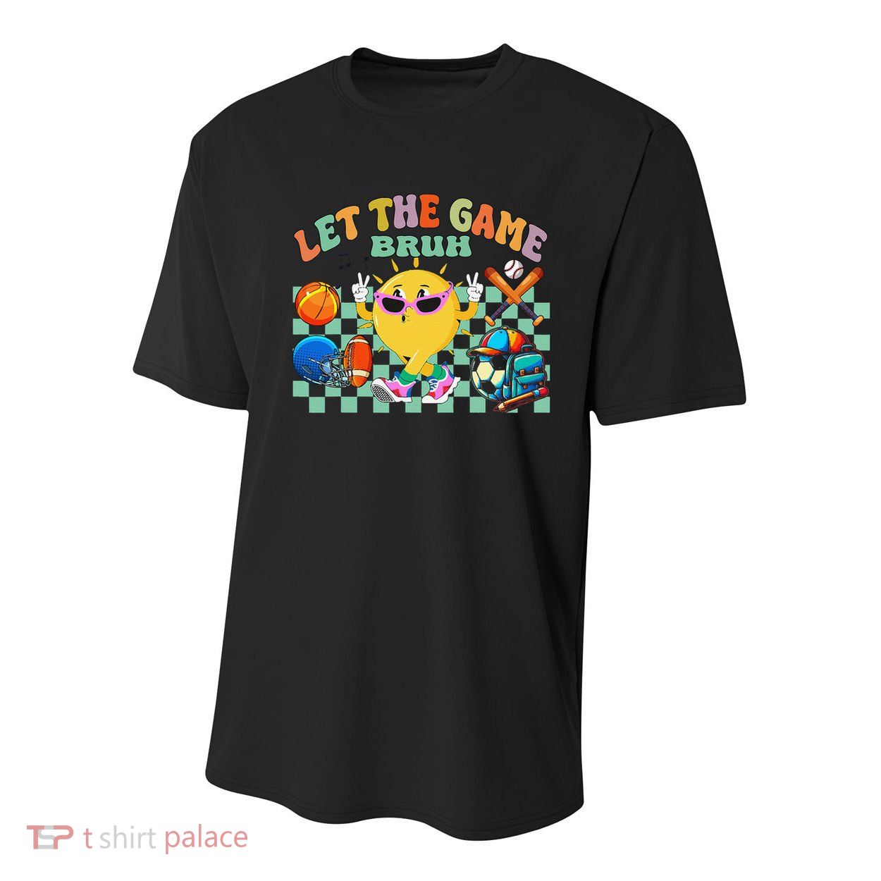 Happy Field Day 2025 Bruh Let The Games Begin Field Trip Youth Performance Sprint T-Shirt