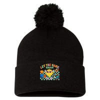 Happy Field Day 2025 Bruh Let The Games Begin Field Trip Pom Pom 12in Knit Beanie