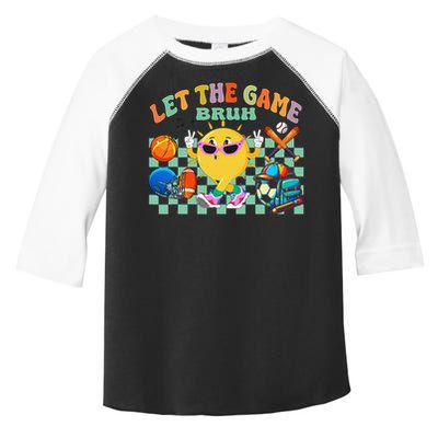 Happy Field Day 2025 Bruh Let The Games Begin Field Trip Toddler Fine Jersey T-Shirt