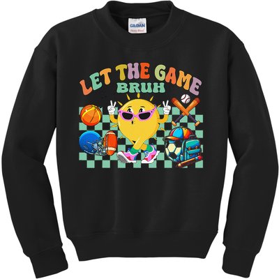 Happy Field Day 2025 Bruh Let The Games Begin Field Trip Kids Sweatshirt