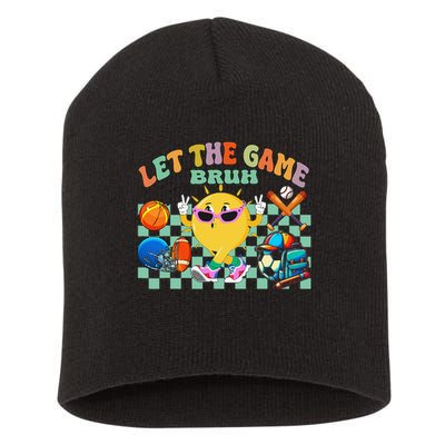 Happy Field Day 2025 Bruh Let The Games Begin Field Trip Short Acrylic Beanie