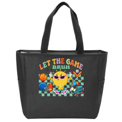 Happy Field Day 2025 Bruh Let The Games Begin Field Trip Zip Tote Bag