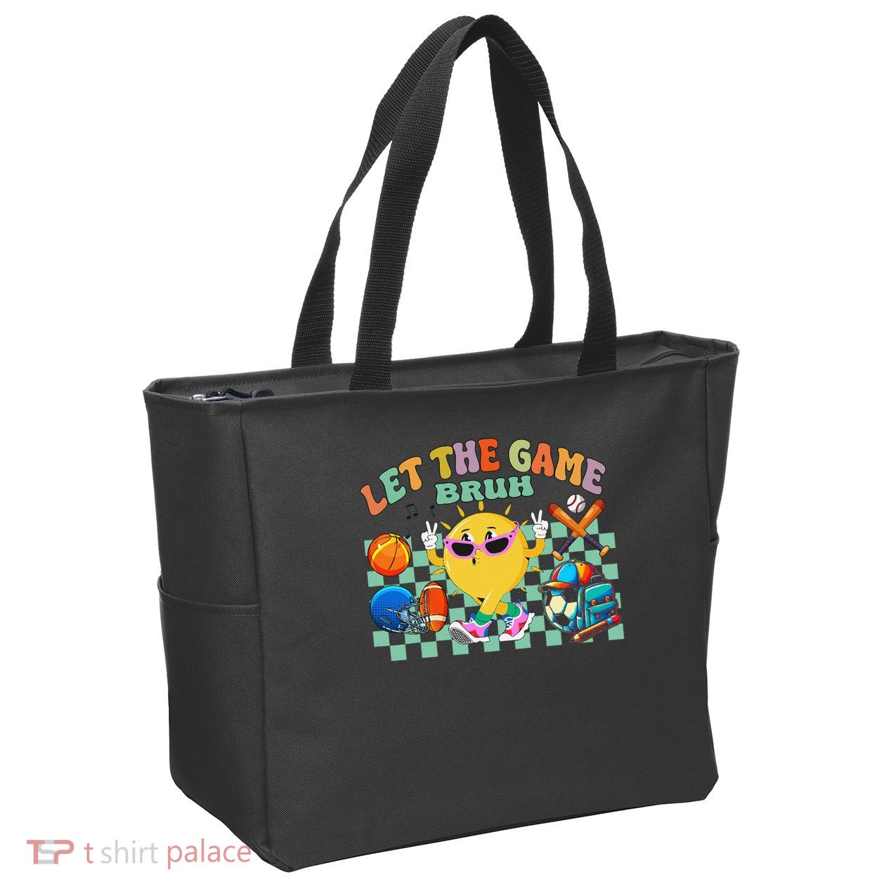 Happy Field Day 2025 Bruh Let The Games Begin Field Trip Zip Tote Bag